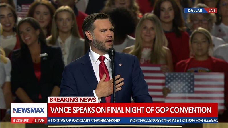 Vance Casts Midterms as Fight Over American ‘Birthright’ (VIDEO)